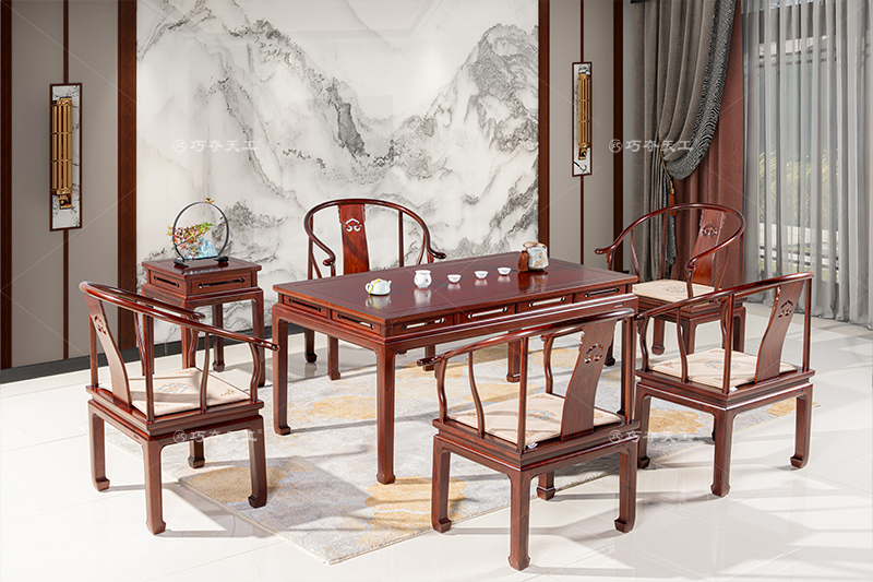 高束腰馬蹄足茶臺(tái)